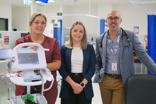 Elise Mitri, Drug Allergy Pharmacist and Professor Jason Trubiano, Infectious Diseases Physician and Chief Principal Investigator.